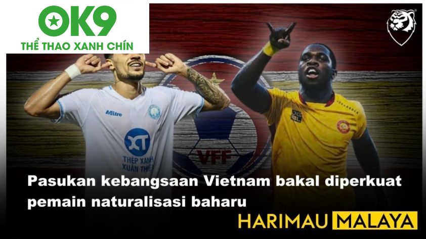 Truyền thông Malaysia quan tâm việc 2 cầu thủ đang xin nhập tịch Việt Nam (Ảnh: HM)