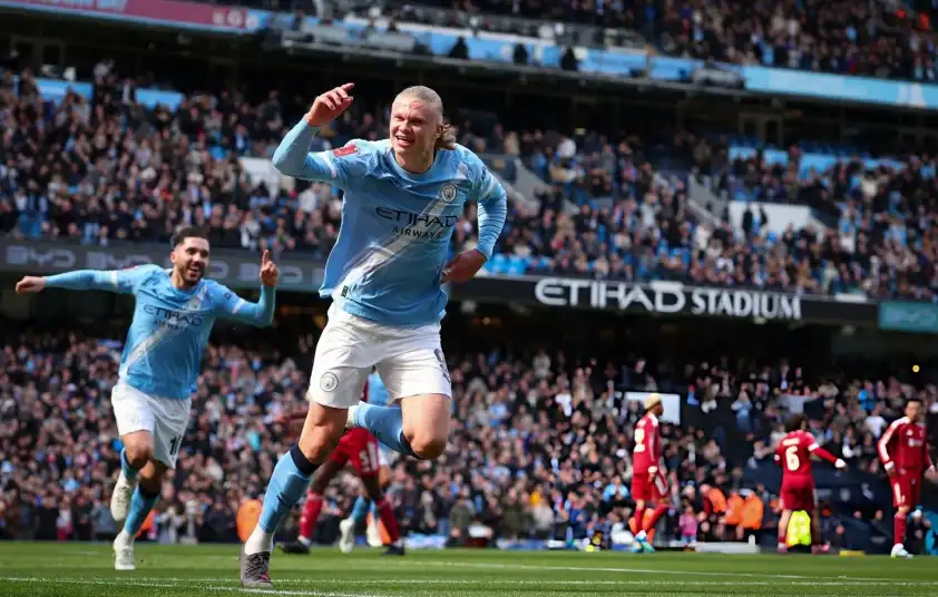 Man City vùi dập Liverpool để giành vé vào bán kết FA Cup Man City vùi dập Liverpool để giành vé vào bán kết FA Cup